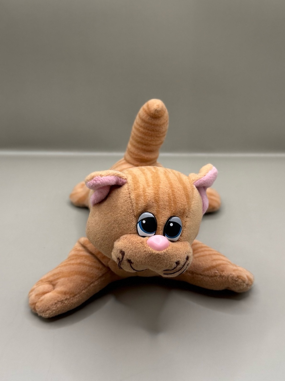 Vintage Tonka Cat Pound Puppies Tabby Plush Cat Toy Stuffed Animal